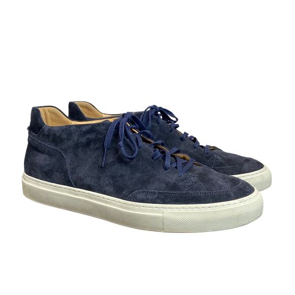C.QP Prussian Blue Suede Scion Sneakers Shoes Men's 44 US 10